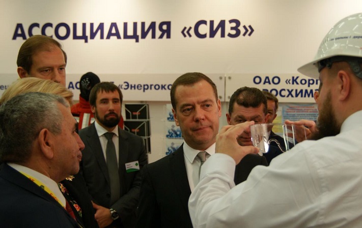 Д.А. Медведев на выставке «БиОТ-2017».